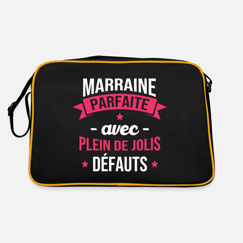 Marraine parfaite avec plein de jolis défauts Sac Retro