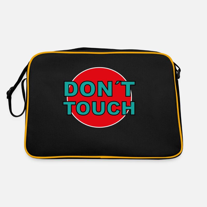 don´t touch Retro Tasche