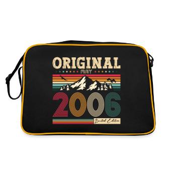 Original 2006 Millésime 2006 18ème anniversaire 2006 - Sac Retro - noir/or - Dos