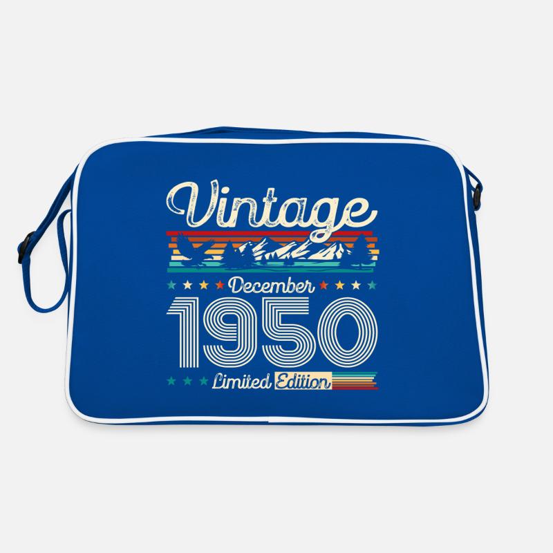 75th Birthday Original December 1950 Volume 50 Retro Bag
