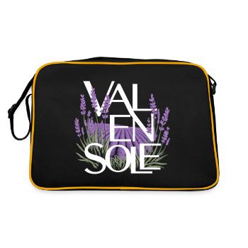Valensole - Sac Retro - noir/or - Dos
