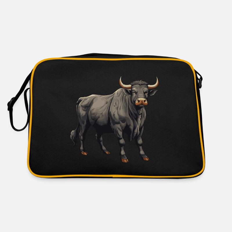 Animal taureau Sac Retro