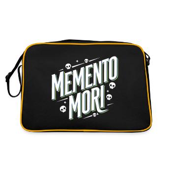 Memento mori - Sac Retro - noir/or - Dos