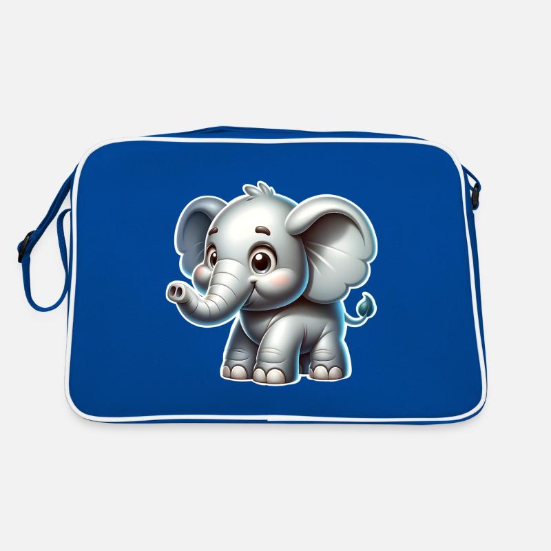 Elefant Retro Tasche