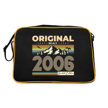 Original 2006 Millésime 2006 18ème anniversaire 2006 - Sac Retro - noir/or - Dos