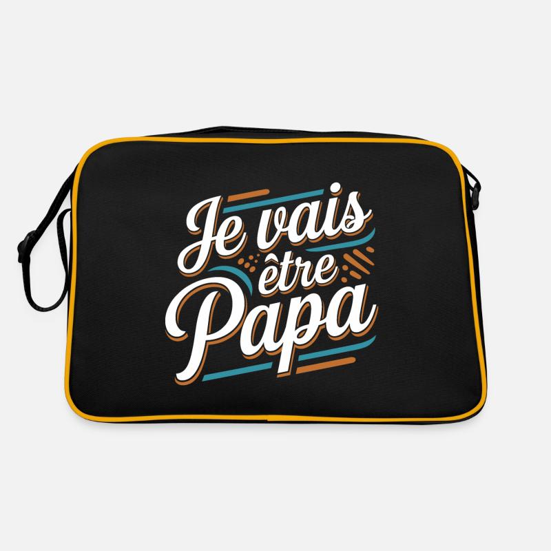 Je vais être papa Sac Retro