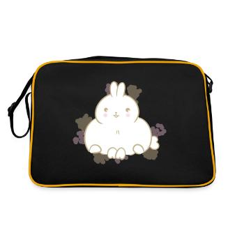 Lapin mignon - Sac Retro - noir/or - Dos