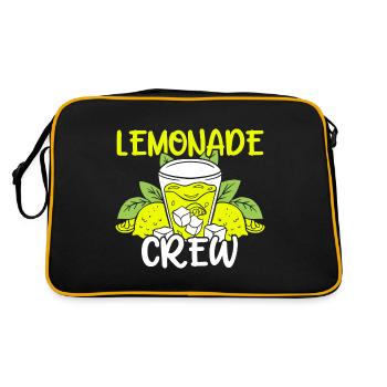 Stand de limonade - Sac Retro - noir/or - Dos