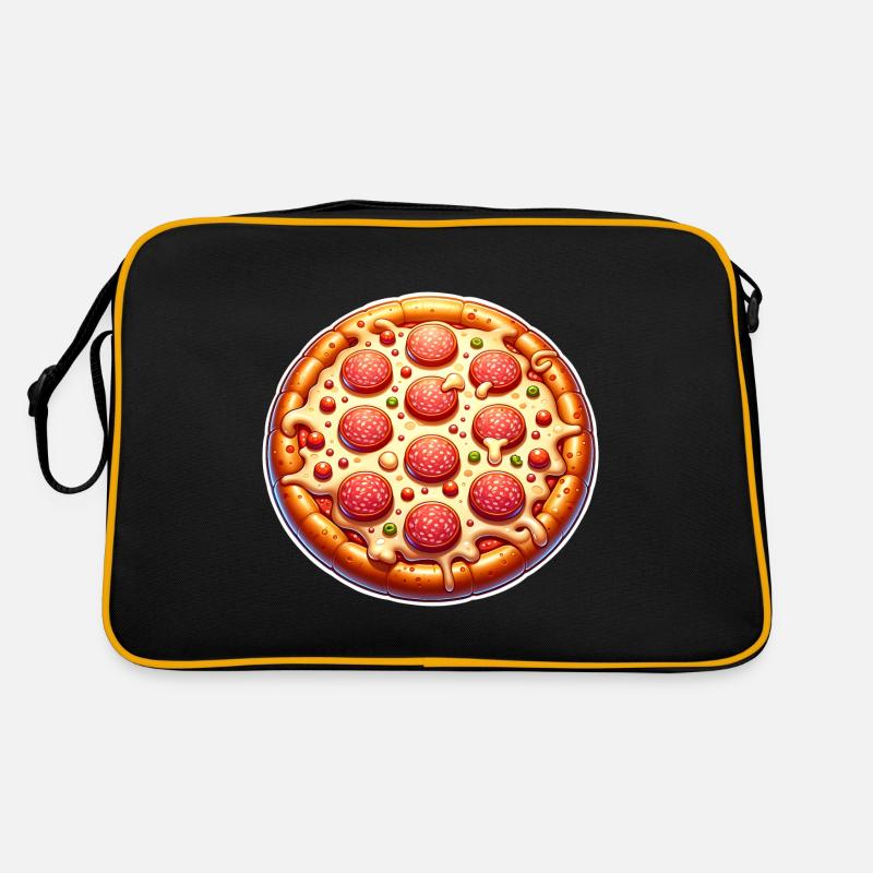 Pizza Retro Tasche