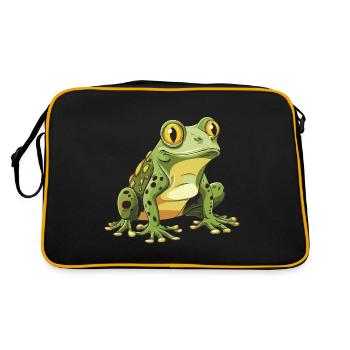 Animal grenouille - Sac Retro - noir/or - Dos