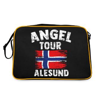 ALESUND - Angel Tour 2023 Norvège Cadeau - Sac Retro - noir/or - Dos
