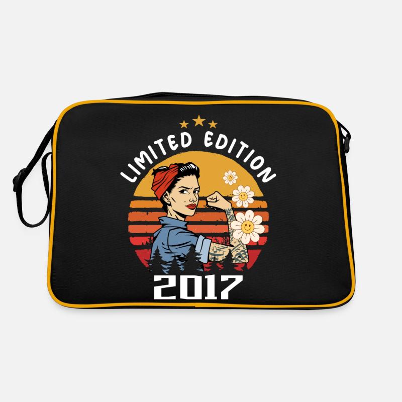 Rétro Année de naissance 2017 Millésime Anniversaire 2017 Sac Retro