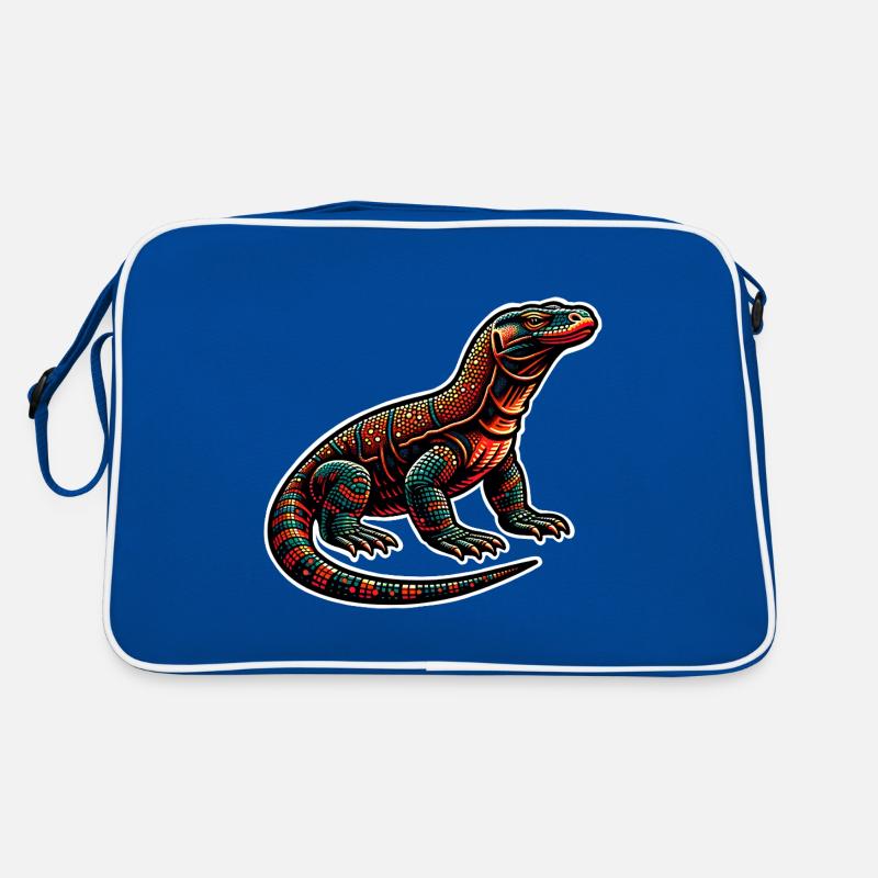 Dragon de Komodo Sac Retro