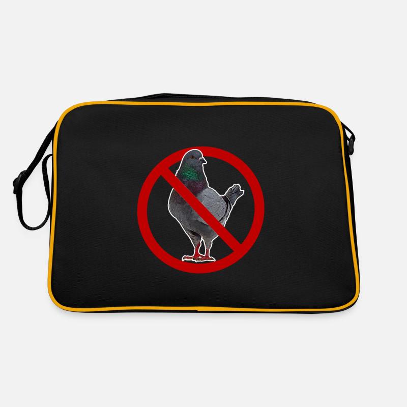 I Hate Pigeons Anti Pigeon Retro Bag