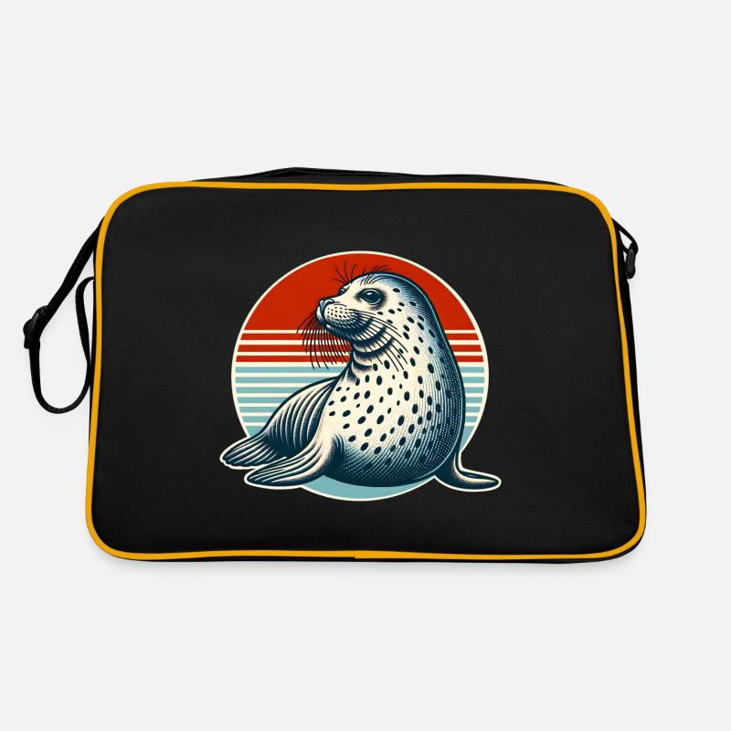 Robbe Seehund Retro Tasche
