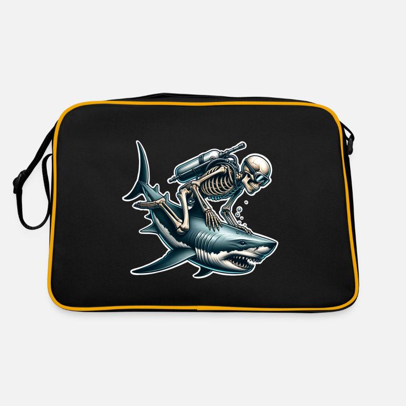 Tauchen Taucher Retro Tasche