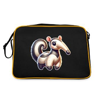 Fourmilier - Sac Retro - noir/or - Dos