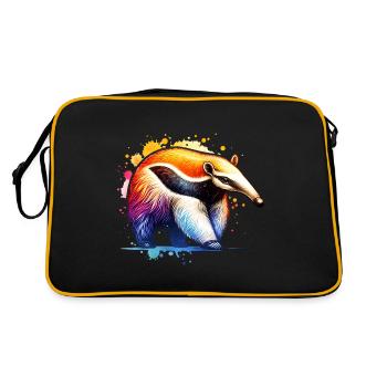 Fourmilier - Sac Retro - noir/or - Dos