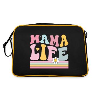 Vie de maman - Sac Retro - noir/or - Dos
