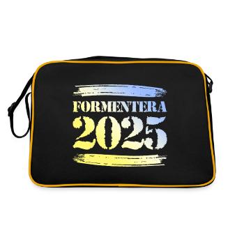 Formentera 2025 - Retro Bag - black/gold - Back