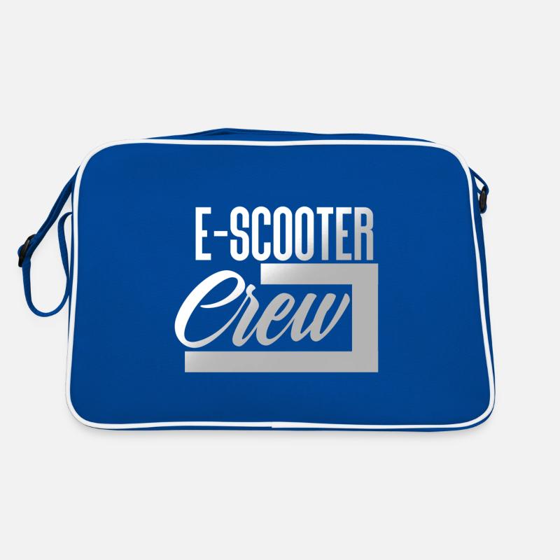 E Scooter Roller Elektroroller Retro Tasche