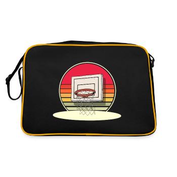 Basketball Hoop Basketball - Retro Bag - black/gold - Back