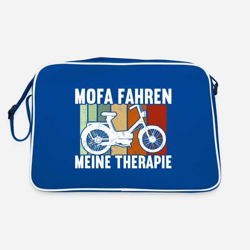 Mofa Moped Rollerfahrer Roller Retro Tasche