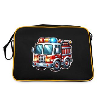 Fire brigade - Retro Bag - black/gold - Back