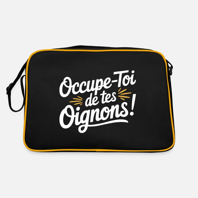 Occupe-toi de tes oignons Sac Retro