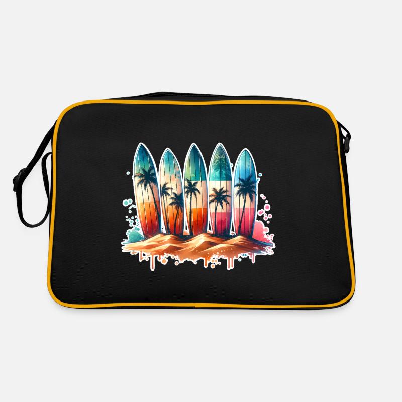 Surfen Surfer Retro Tasche