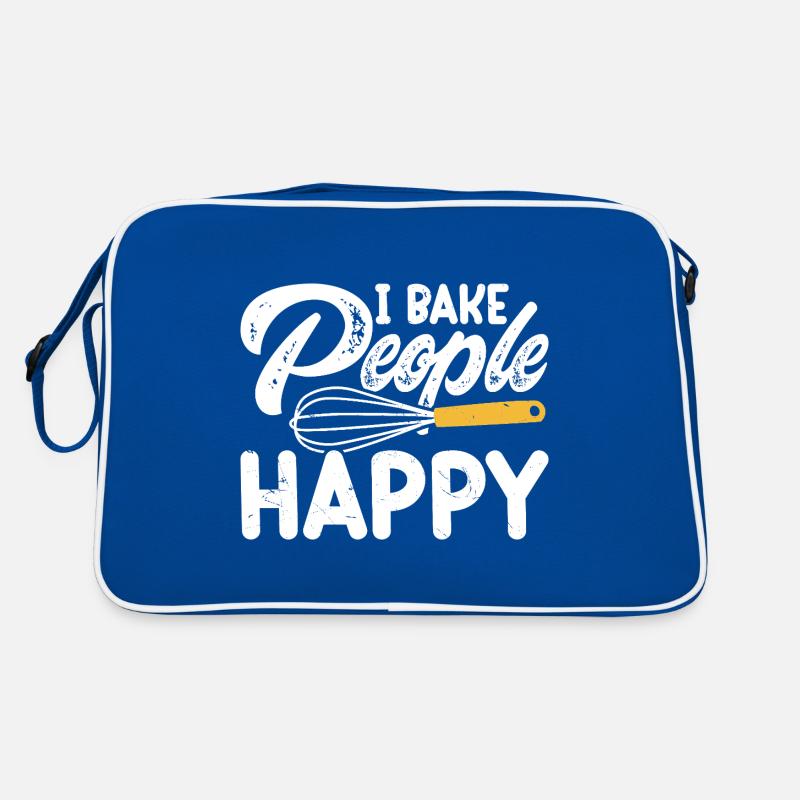 Backen Bäcker Bäckerei Retro Tasche