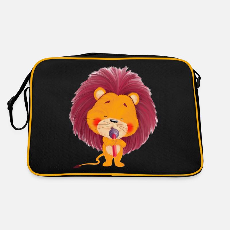 Lio Löwe singt Retro Tasche