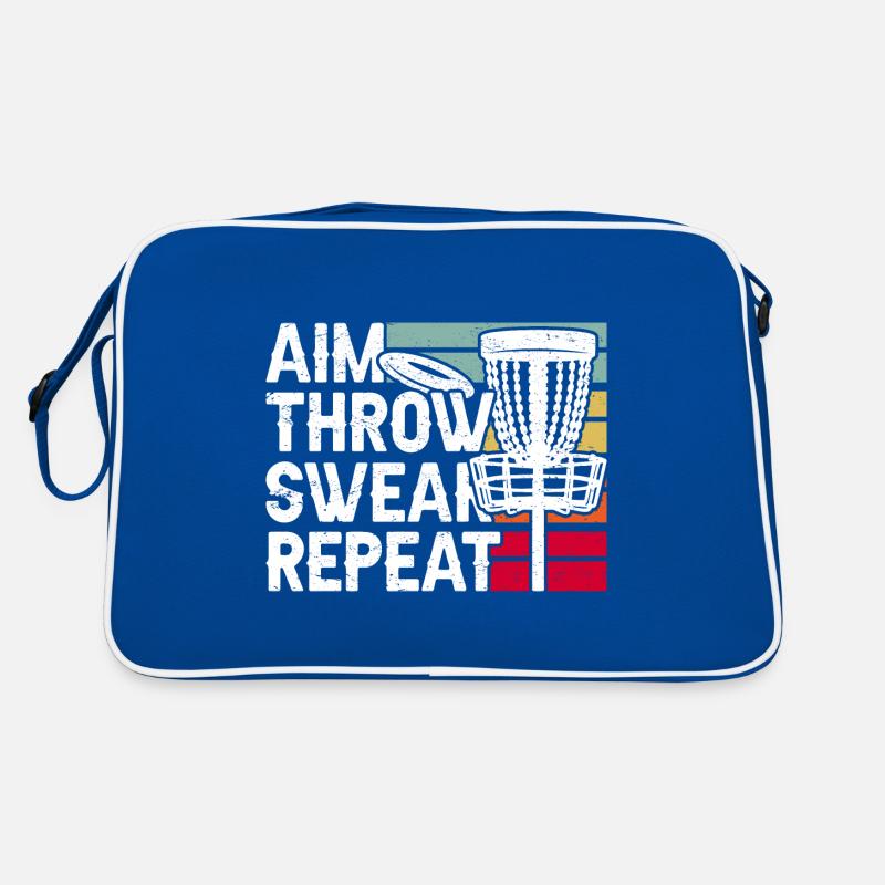 Disc Golf Disc Golfing Sac Retro