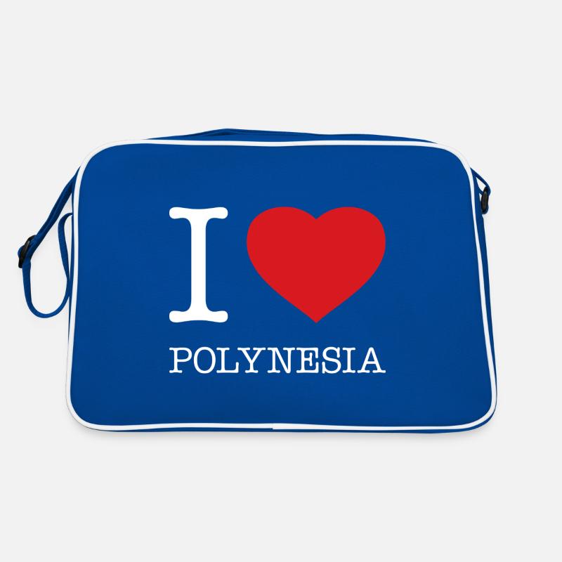 I LOVE POLYNESIA Retro Bag