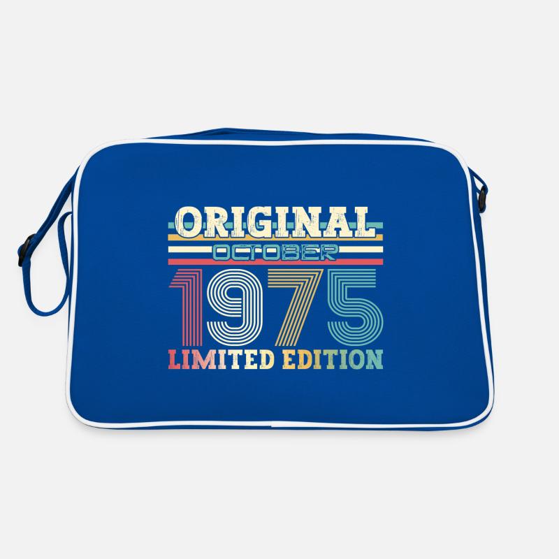 50th Birthday Original October 1975 Volume 75 Retro Bag