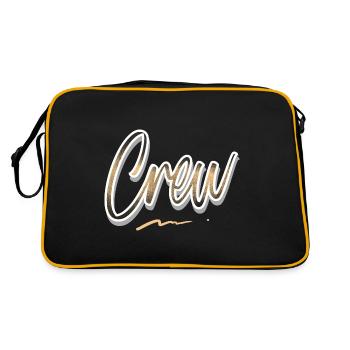 Équipage - Sac Retro - noir/or - Dos