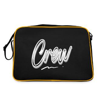 Équipage - Sac Retro - noir/or - Dos
