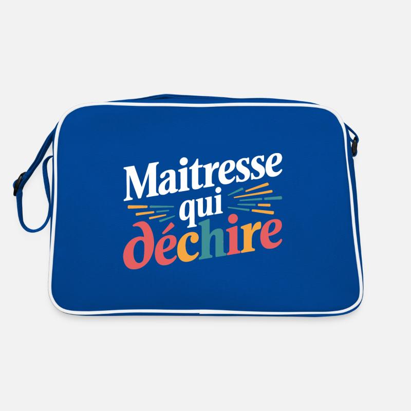 Maîtresse qui déchire Sac Retro