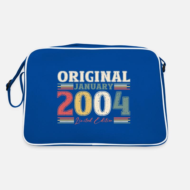20e anniversaire Original Janvier Millésime 2004 Sac Retro
