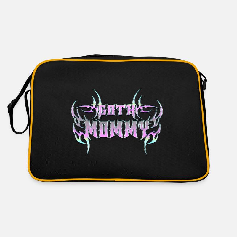 Maman gothique ! Esthétique gothique Croix Y2K Sac Retro
