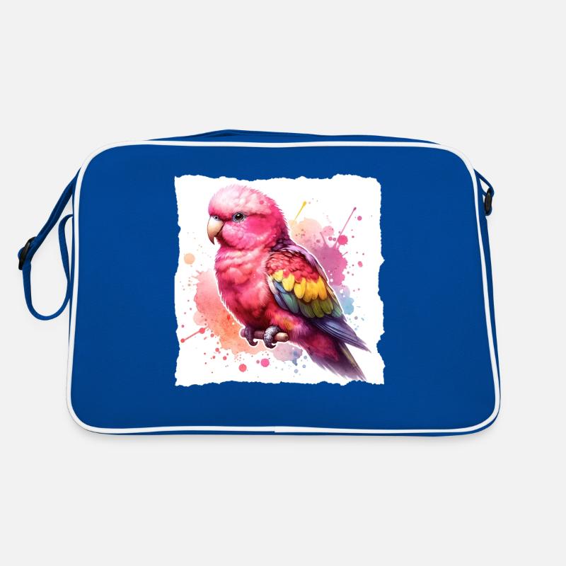 Cadeau Perruche Bourke Sac Retro