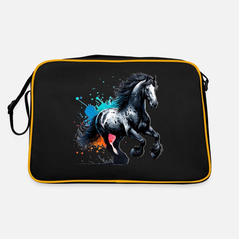 Cheval Frison Cadeau Cheval Sac Retro