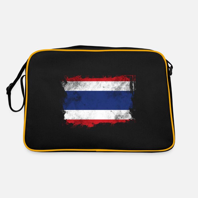 Drapeau de la Thaïlande Sac Retro