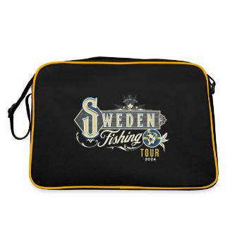 Voyage de pêche en Suède 2024 - Sac Retro - noir/or - Dos
