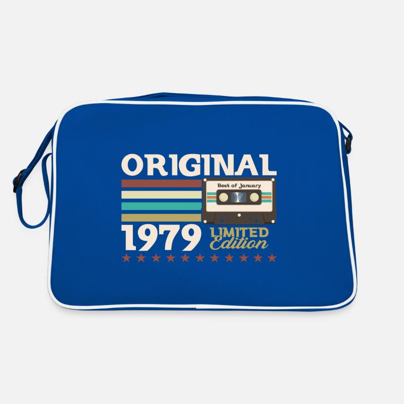 45e anniversaire janvier Vintage 1979 cassette Sac Retro