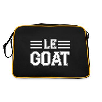 Le goat - Sac Retro - noir/or - Dos