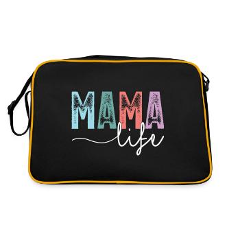 Vie de maman - Sac Retro - noir/or - Dos