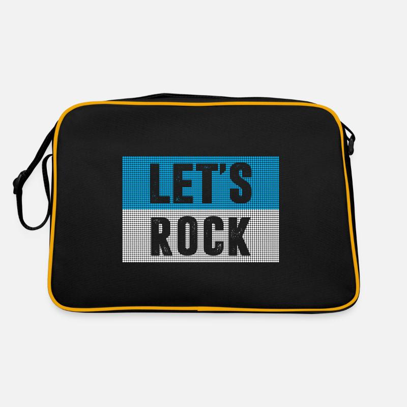 Rock and Roll Music Rock Retro Bag