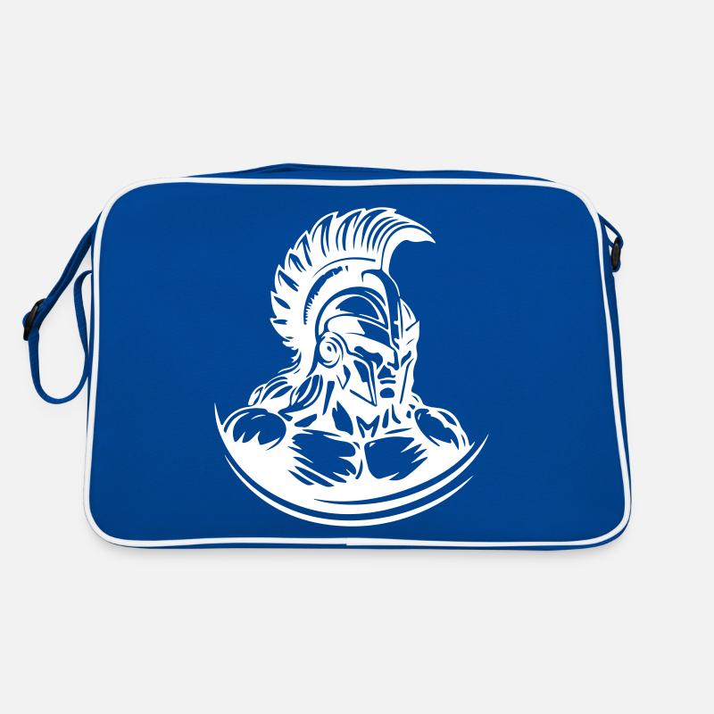 Spartan Warrior Gladiator Muscles Retro Bag