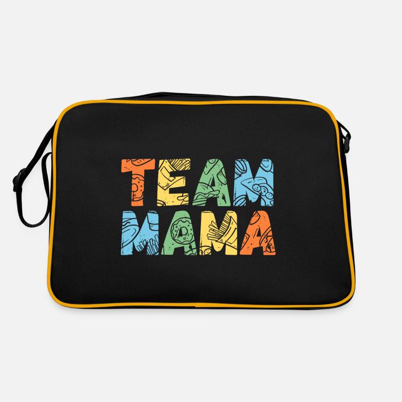 Mutter Team Mama Retro Tasche